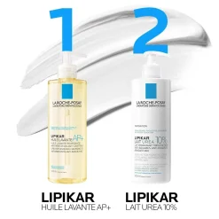 La Roche-Posay Lipikar Lait Urea 10% Triple-Action Hydrating Lotion 400ml (13.53 fl oz)