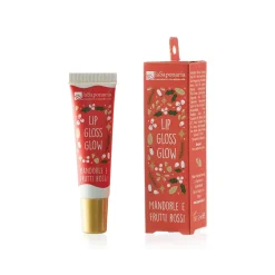 La Saponaria Lip Gloss Glow Almonds & Red Fruits 12ml (0.40floz)