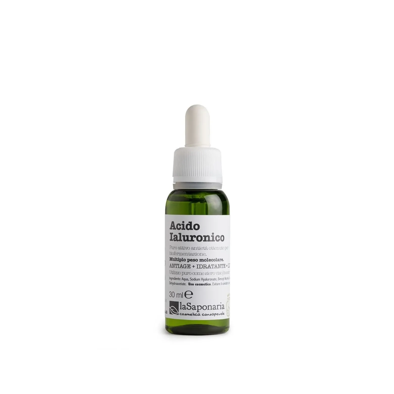 La Saponaria Pure Active Hyaluronic Acid Pure Face Serum 30ml (1.01floz)