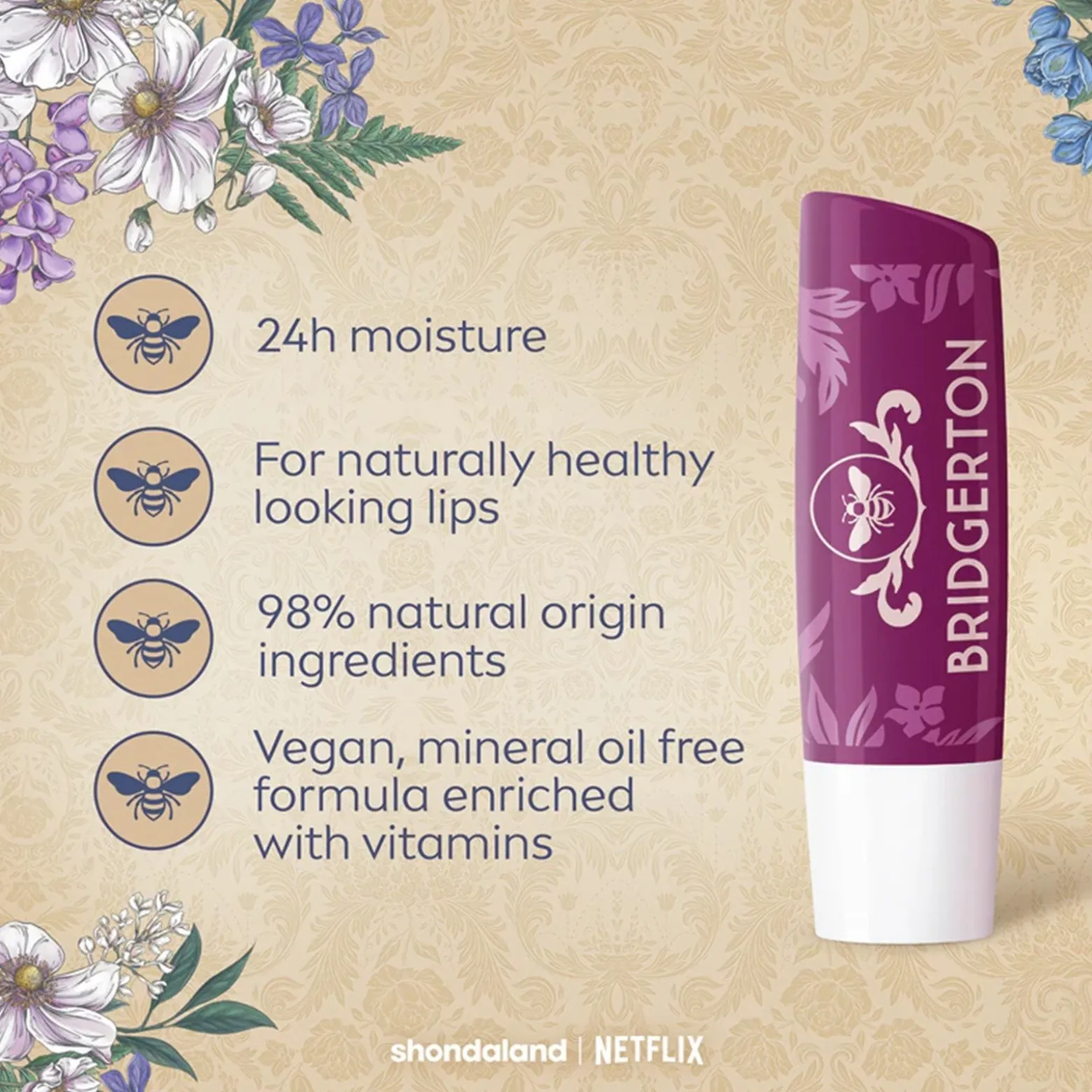 Labello Bridgerton Lip Balm Blackberry Pie 4.8g (0.16oz)