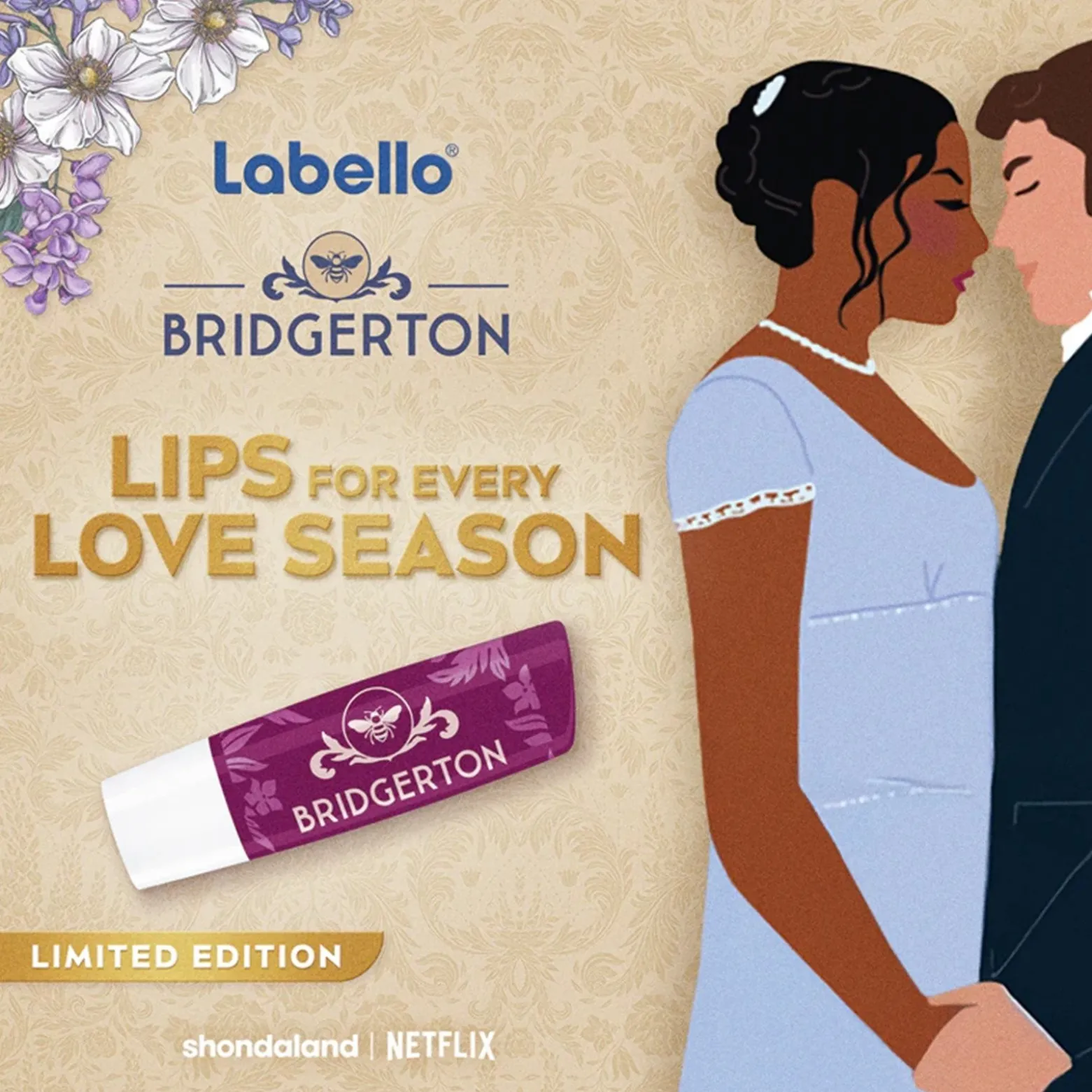 Labello Bridgerton Lip Balm Blackberry Pie 4.8g (0.16oz)