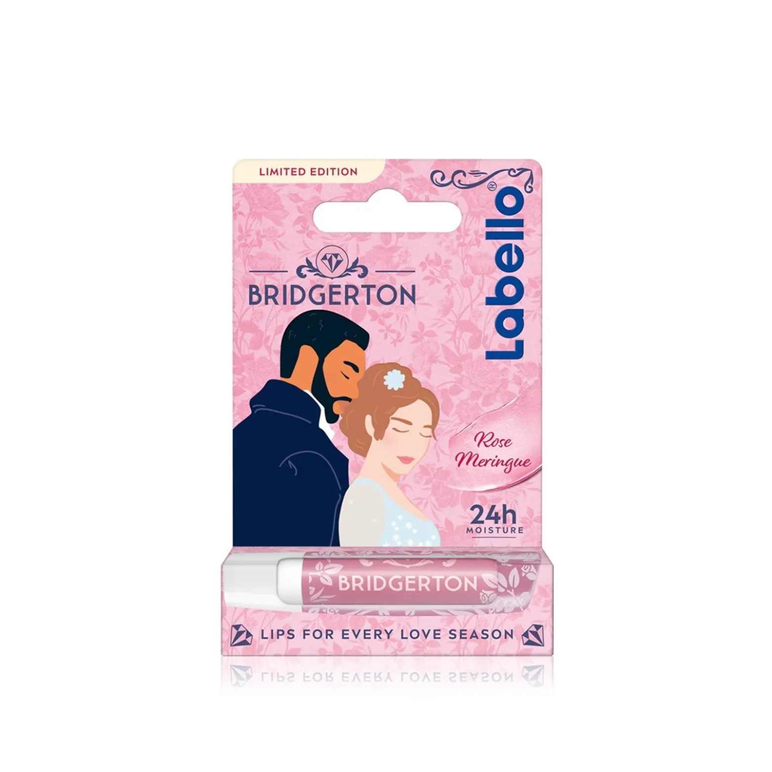 Labello Bridgerton Lip Balm Rose Meringue 4.8g (0.16oz)