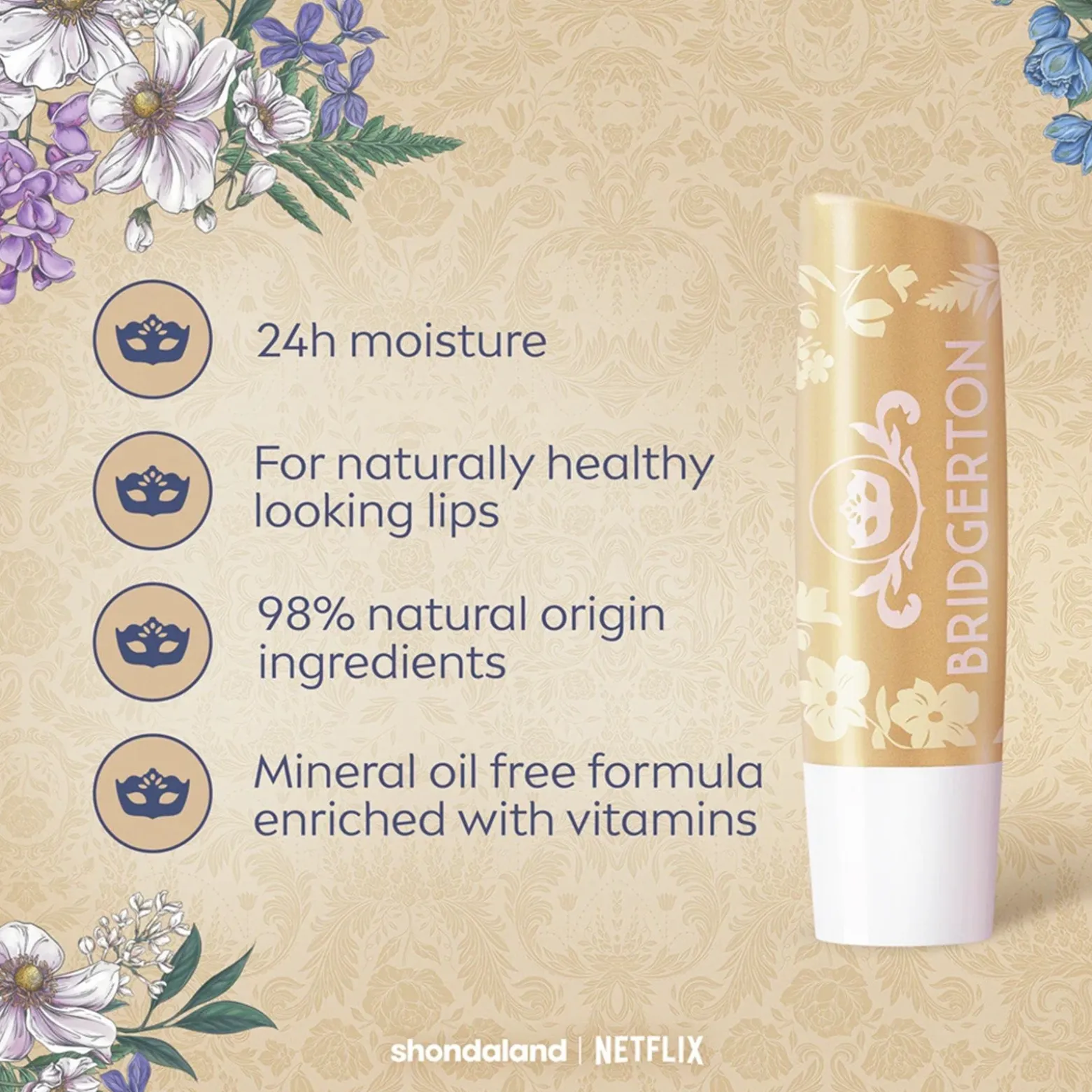 Labello Bridgerton Lip Balm Vanilla Biscuit 4.8g (0.16oz)