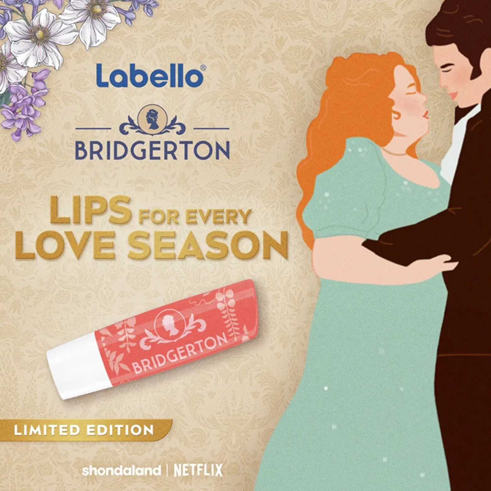 Labello Bridgerton Lip Balm Peach Tea 4.8g (0.16oz)