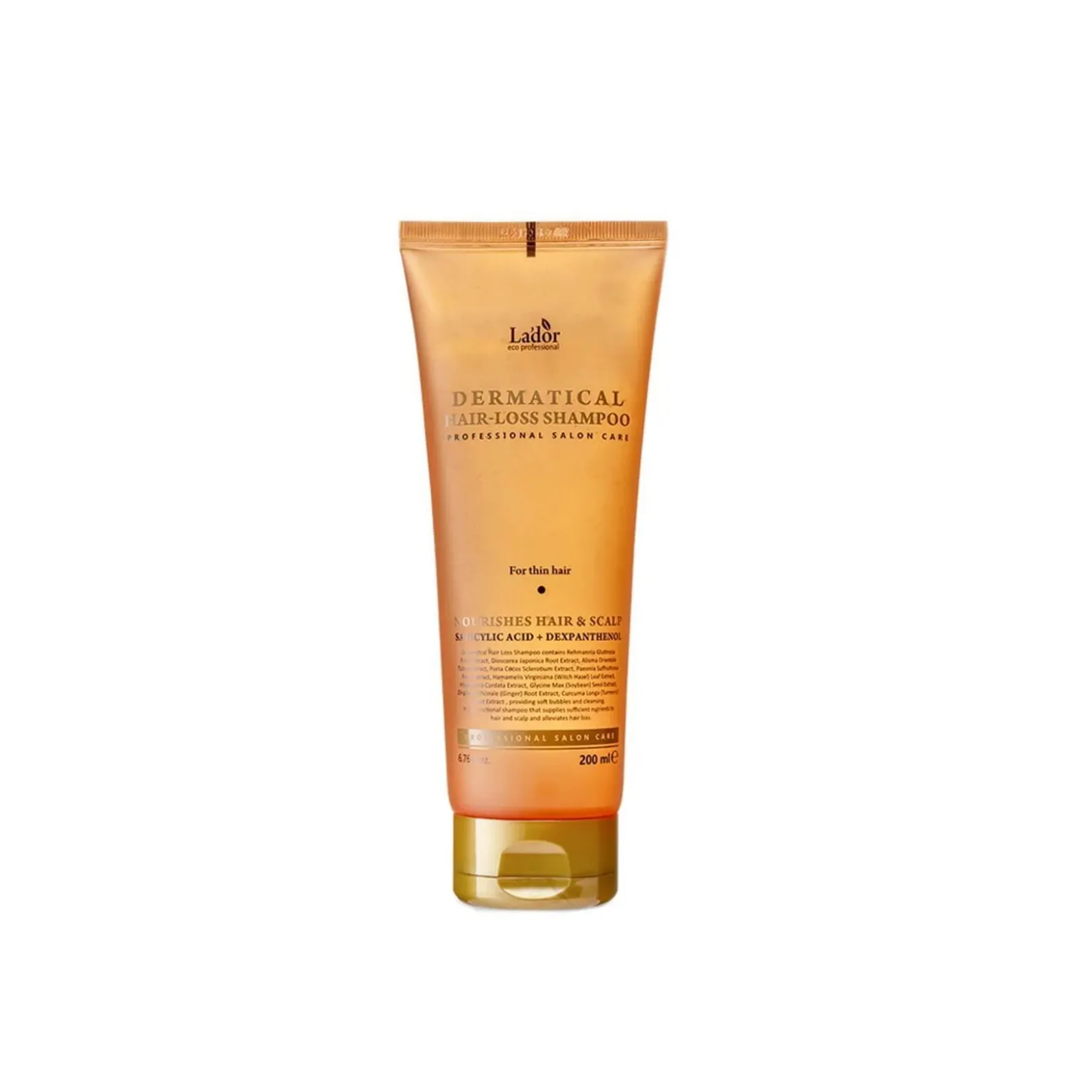 Lador Dermatical Hair-Loss Shampoo for Thin Hair 200ml (6.76 fl oz)