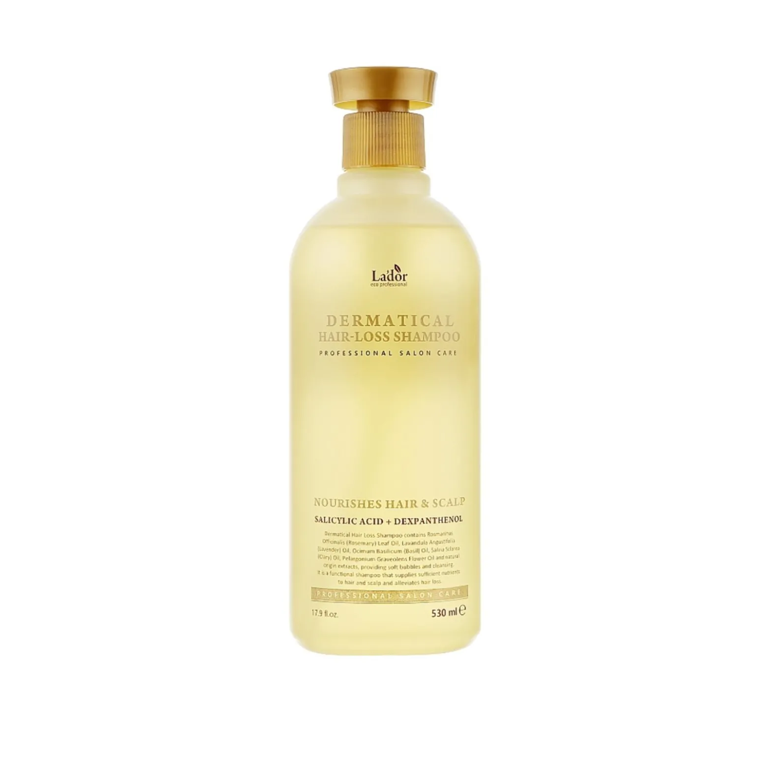 Lador Dermatical Hair-Loss Shampoo for Normal to Dry Hair 530ml (17.9 fl oz)
