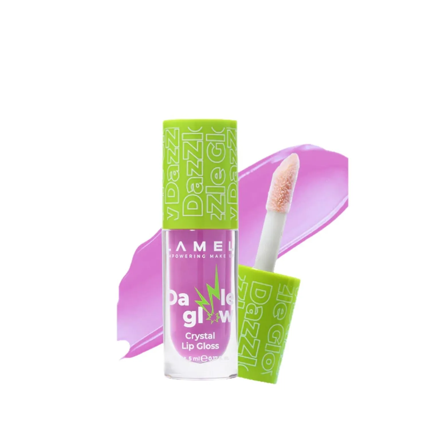 Lamel Dazzle Glow Crystal Lip Gloss 406 Empower 5ml (0.17floz)