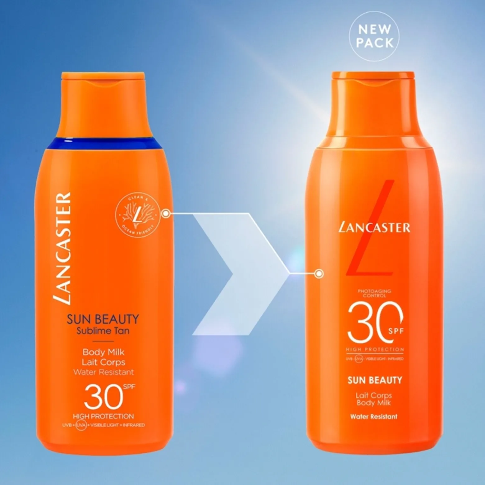 Lancaster Sun Beauty Body Milk SPF30 175ml (5.91floz)