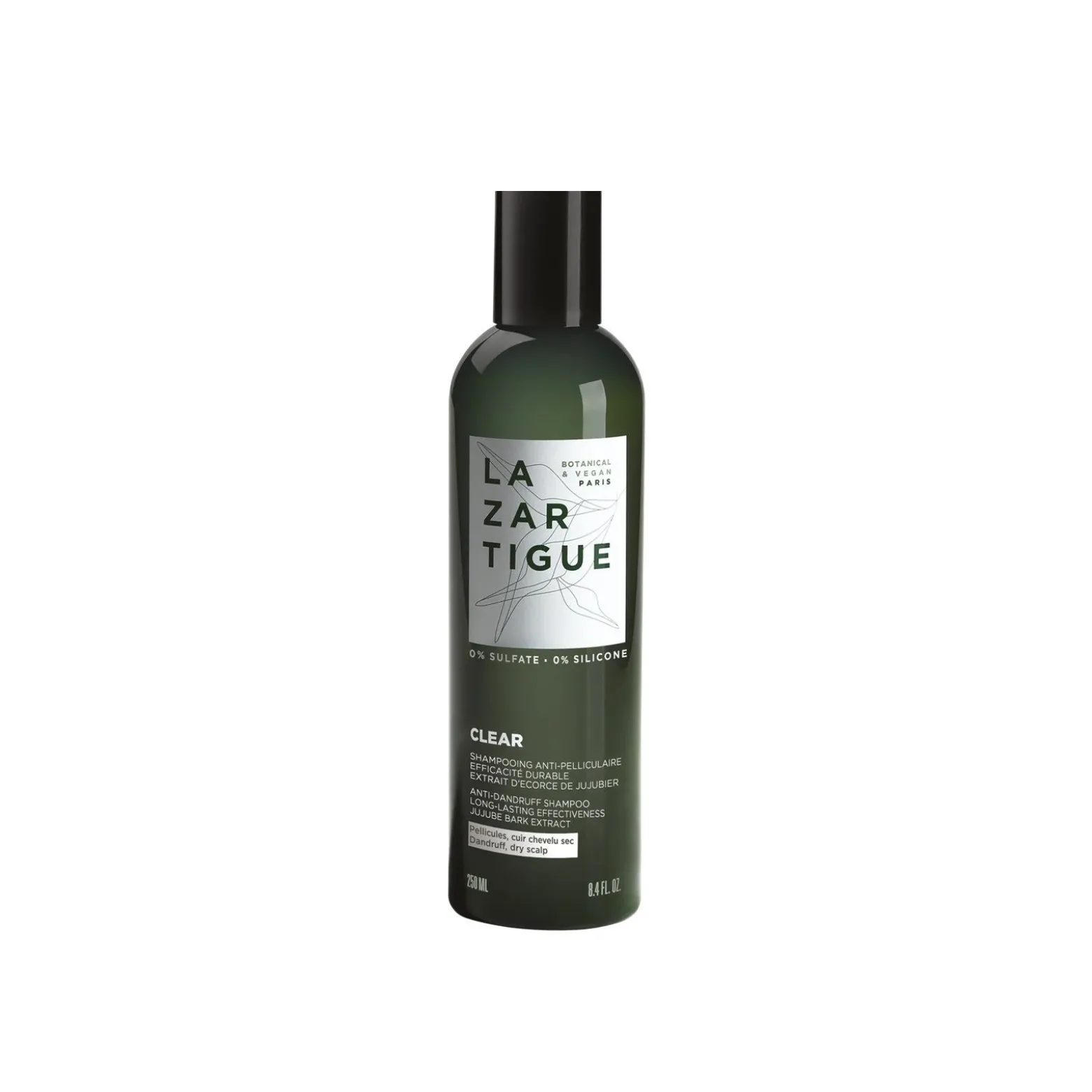 Lazartigue Clear Anti-Dandruff Dry Scalp Shampoo 250ml (8.5floz)
