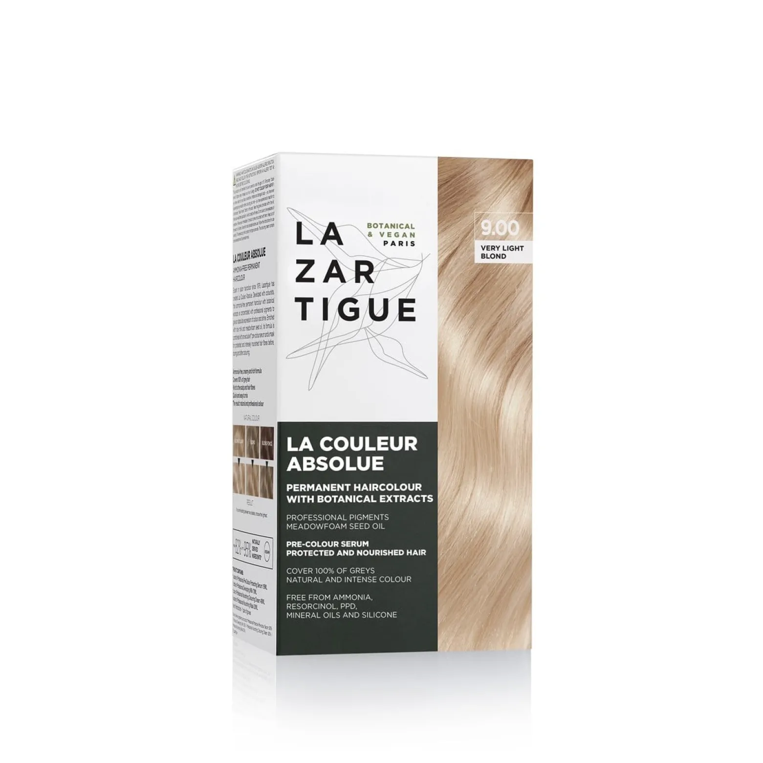 Lazartigue La Couleur Absolue 9.00 Very Light Blond Permanent Hair Color