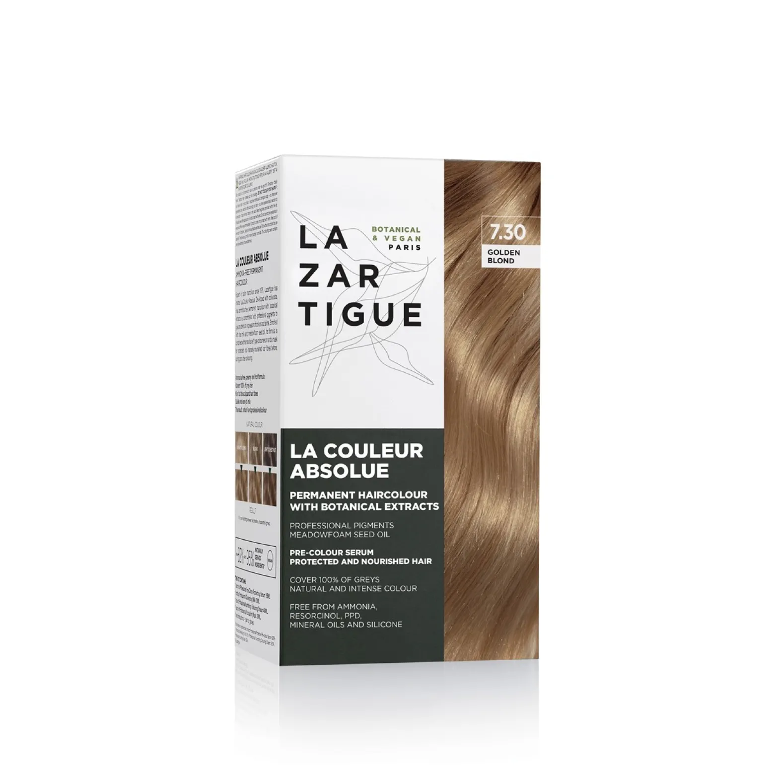 Lazartigue La Couleur Absolue 7.30 Golden Blond Permanent Hair Color