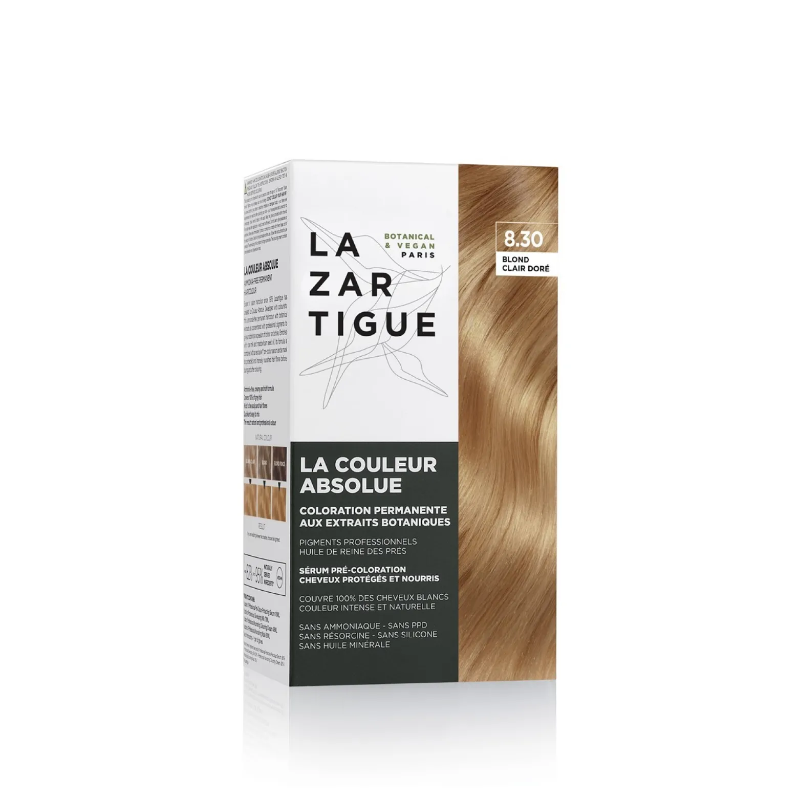 Lazartigue La Couleur Absolue 8.30 Light Golden Blond Permanent Hair Color