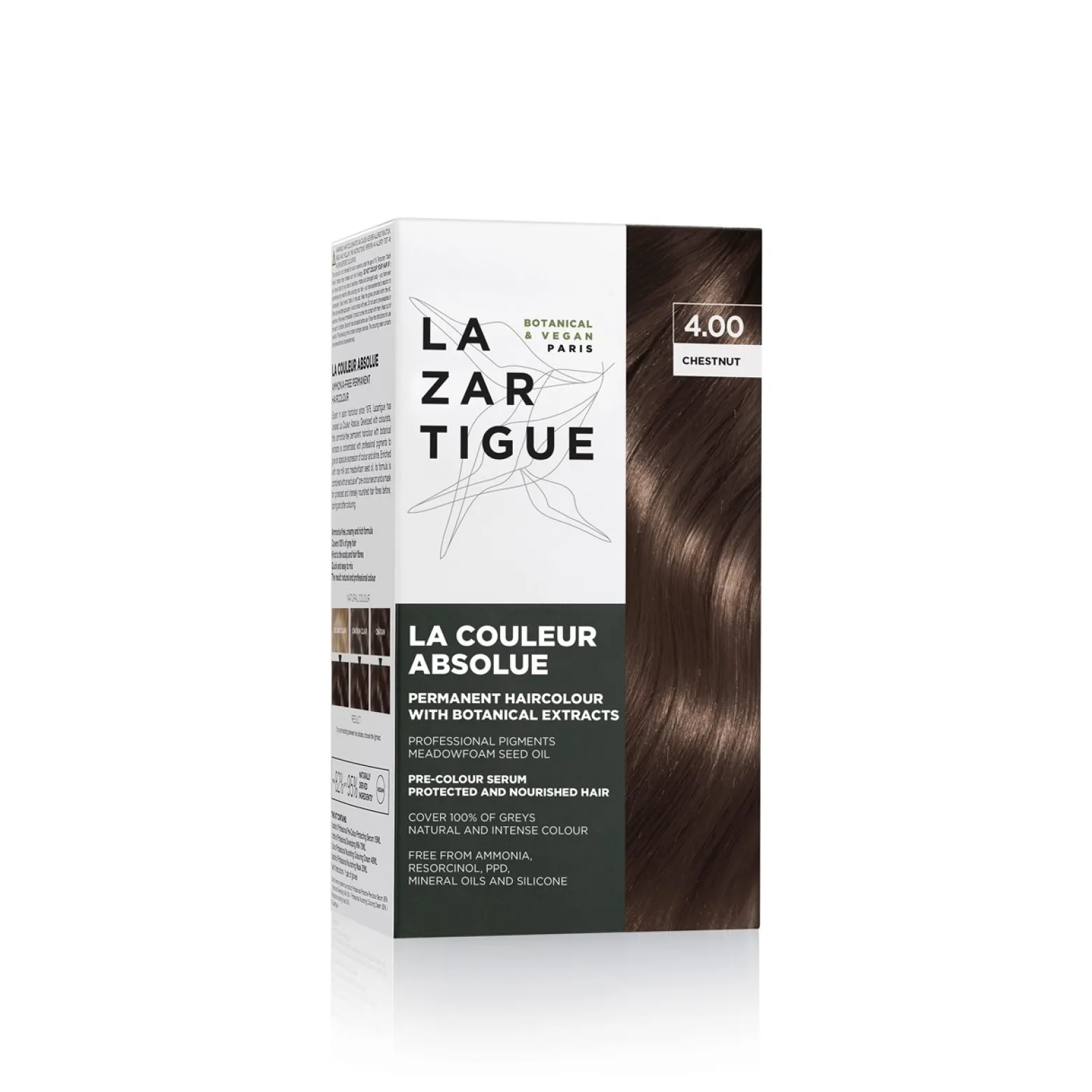 Lazartigue La Couleur Absolue 4.00 Chestnut Permanent Hair Color