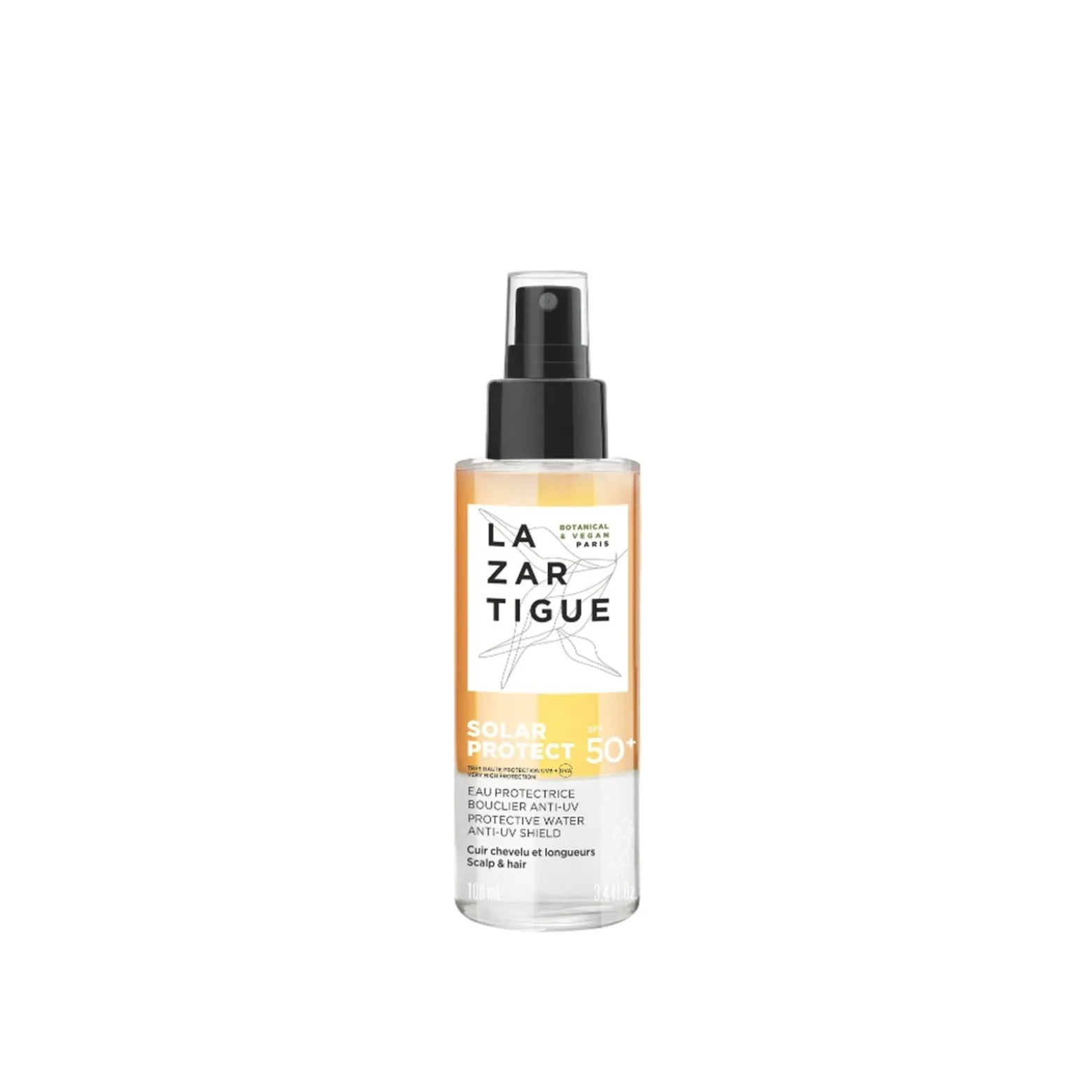 Lazartigue Solar Protect Hair & Scalp Protective Water SPF50+ 100ml (3.4floz)