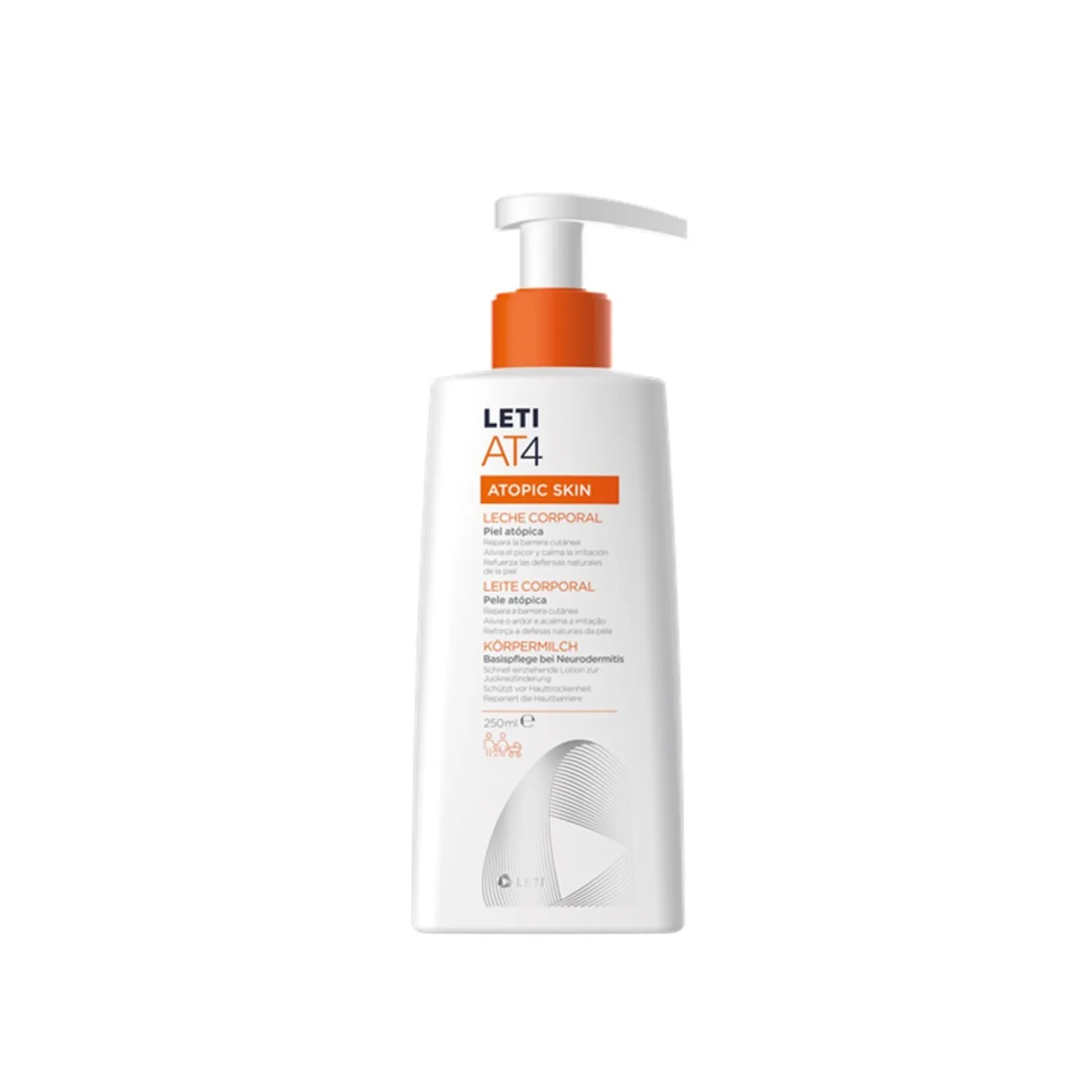 LETI AT4 Atopic Skin Body Milk 250ml (8.45fl oz)