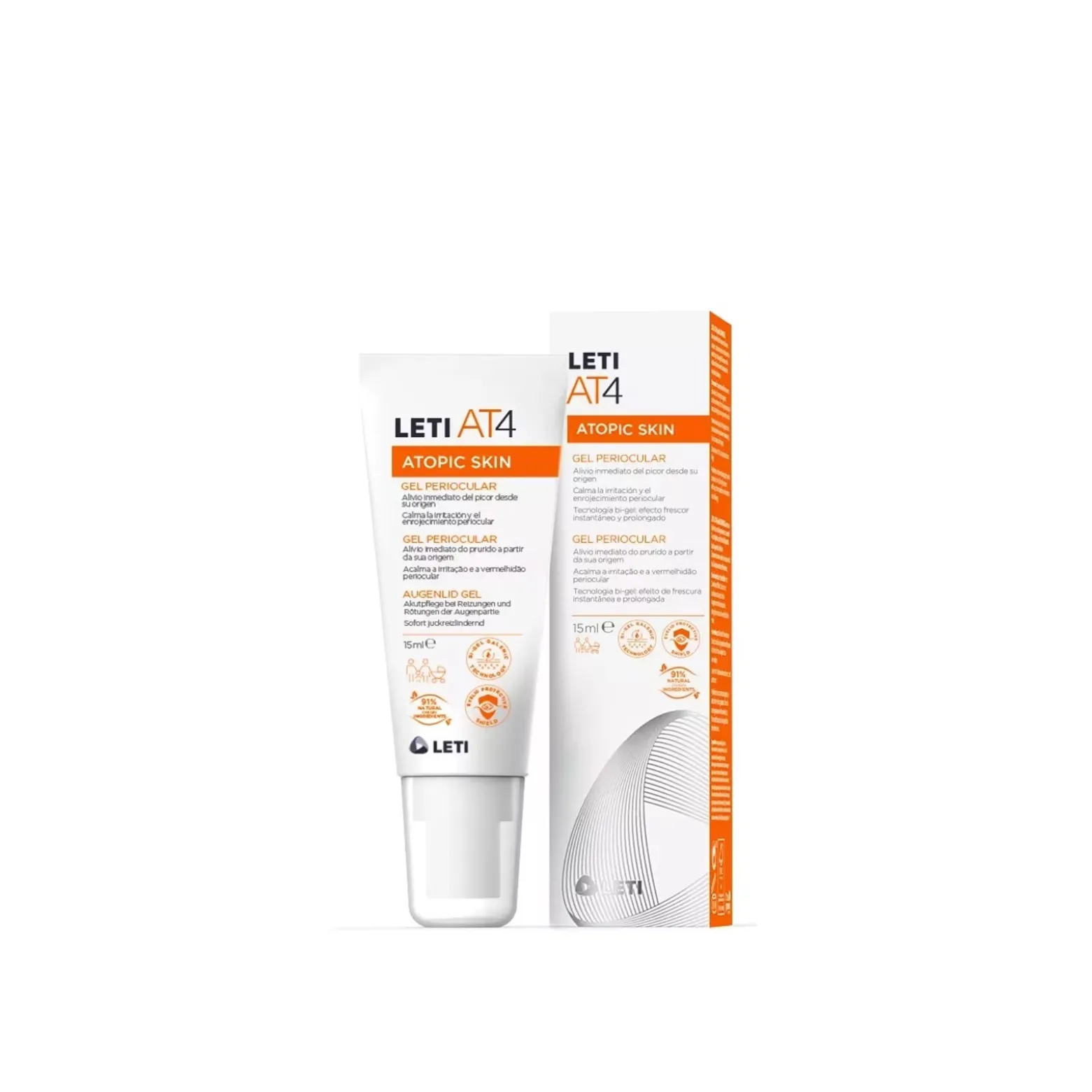 LETI AT4 Atopic Skin Eyelid Gel 15ml (0.5 fl oz)