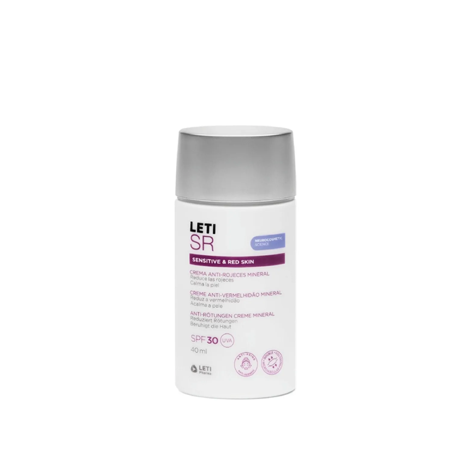LETI SR Sensitive & Red Skin Anti-Redness Mineral Cream SPF30 40ml (1.35floz)