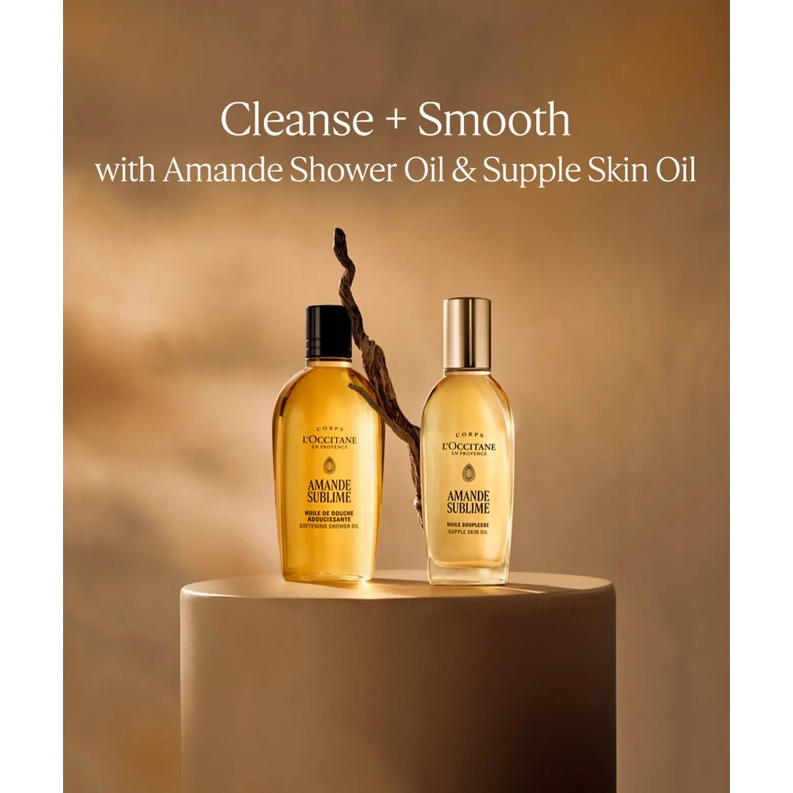L'Occitane Almond Softening Shower Oil Refill 500ml (16.9floz)