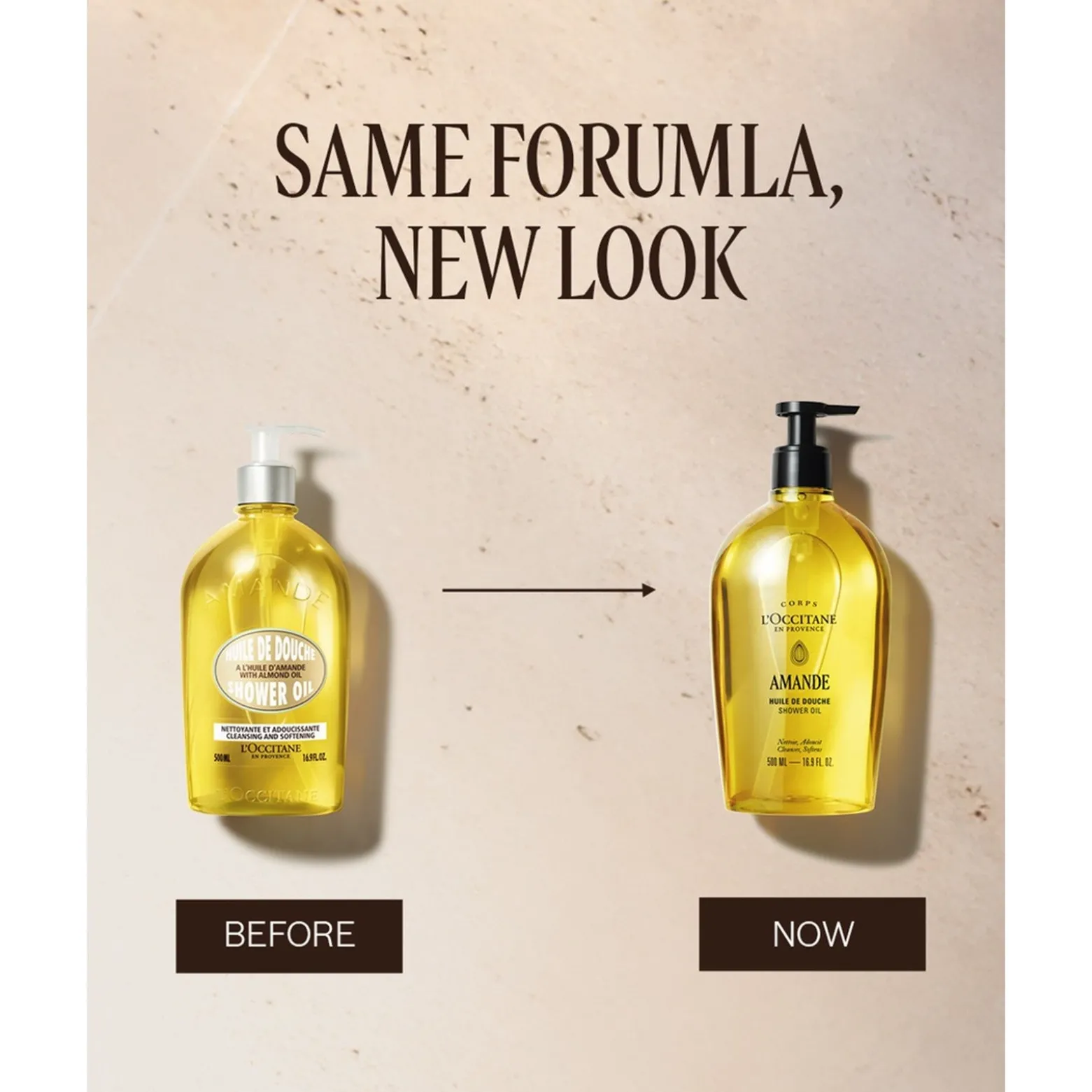 L'Occitane Almond Softening Shower Oil 500ml (16.9floz)