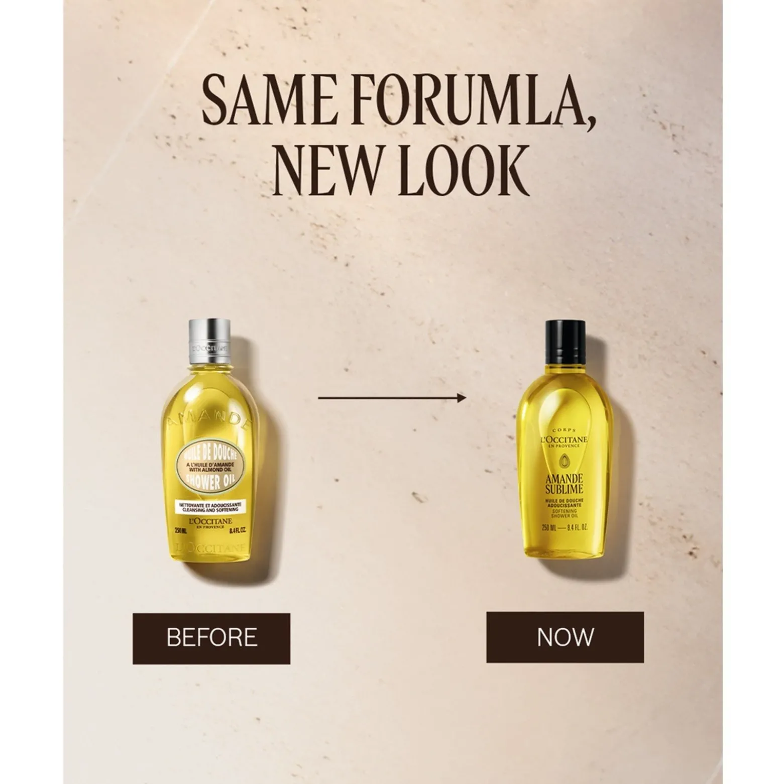 L'Occitane Almond Softening Shower Oil 250ml (8.4floz)