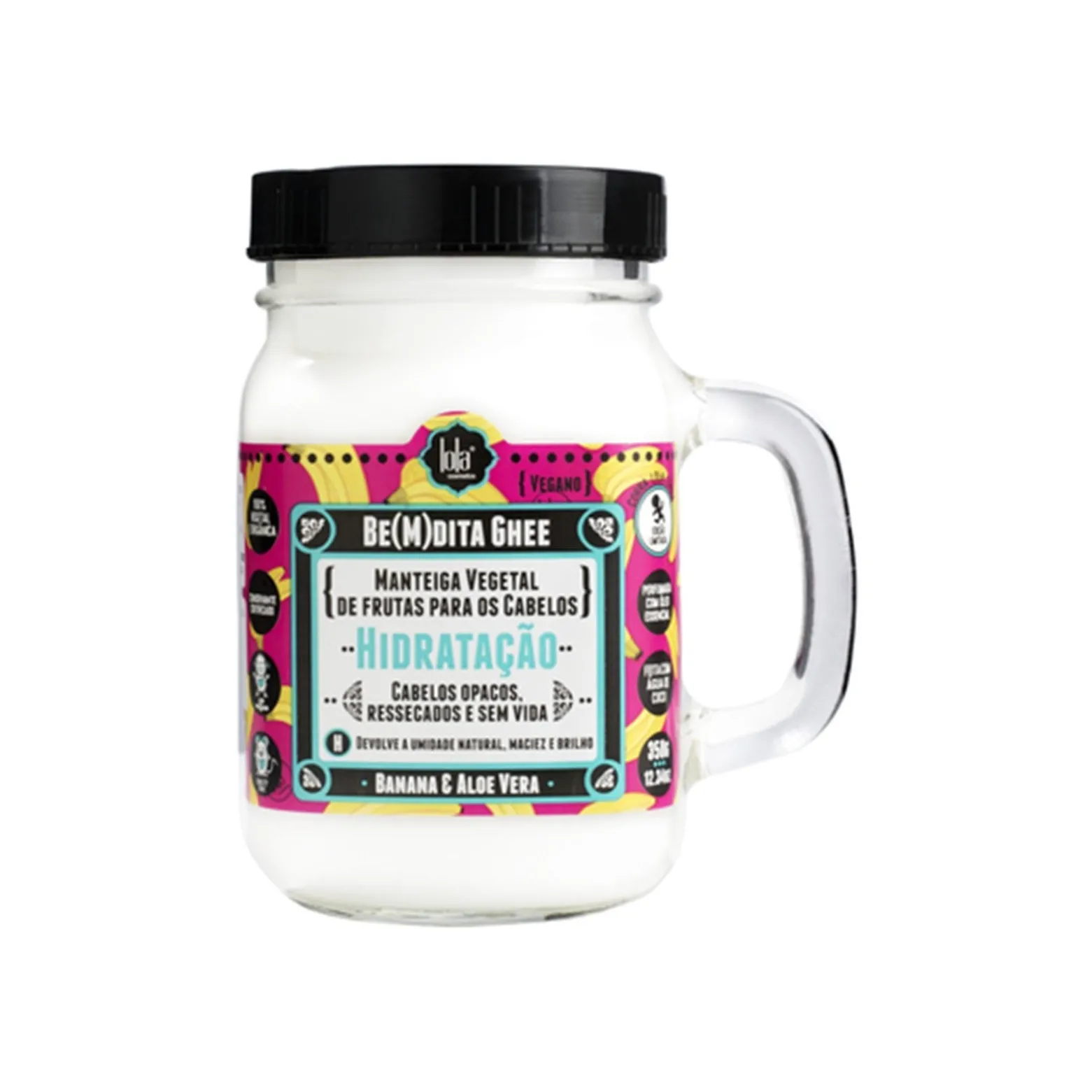 Lola Cosmetics Be(m)dita Ghee Moisturizing Vegan Hair Butter 350ml (12.3oz)