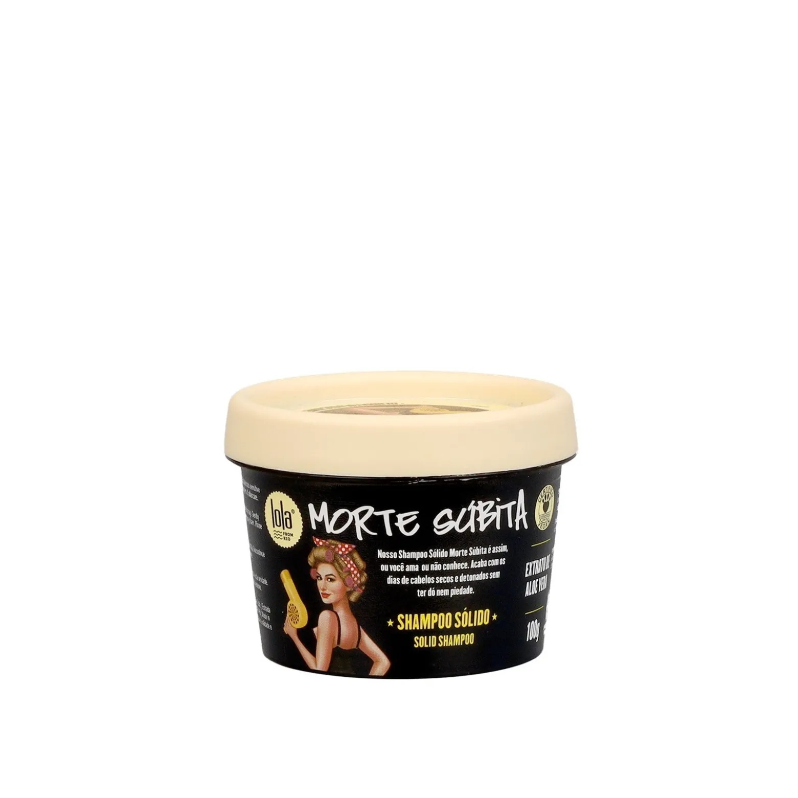 Lola Cosmetics Morte Súbita Solid Shampoo 100g (3.53oz)
