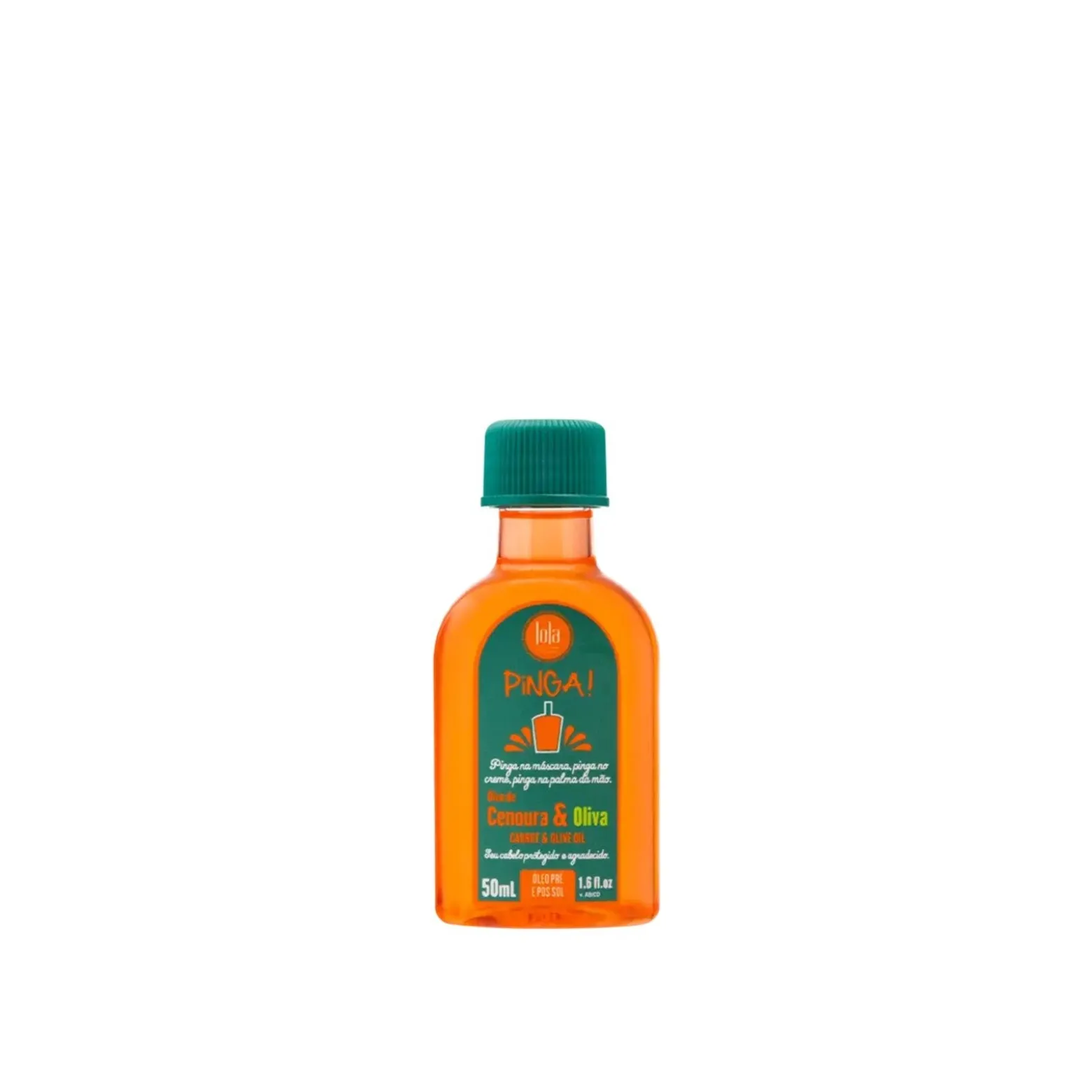 Lola Cosmetics Pinga! Carrot & Olive Hair Oil 50ml (1.6floz)