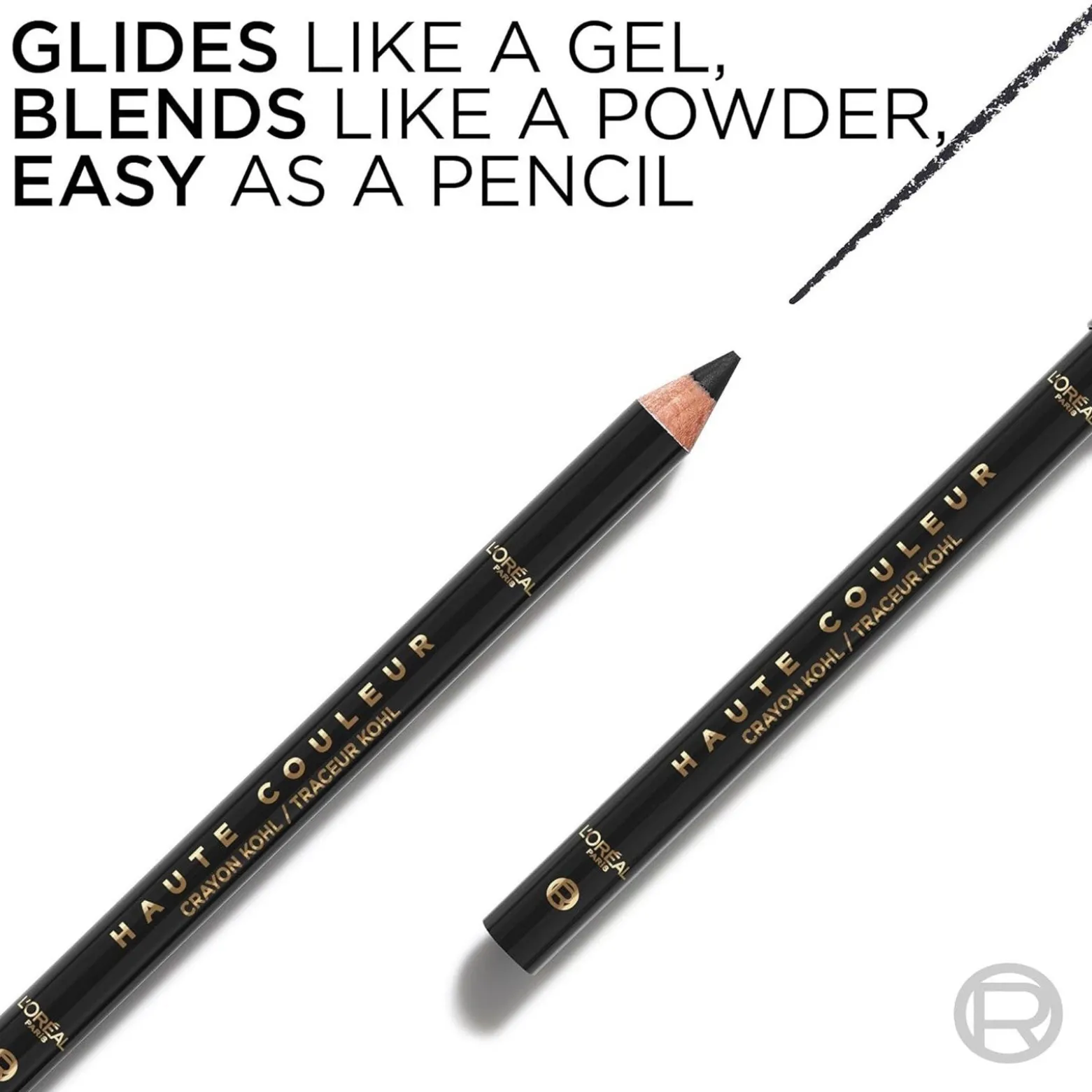L'Oréal Paris Haute Couleur Crayon Khol Eyeliner 110 Noir Silk