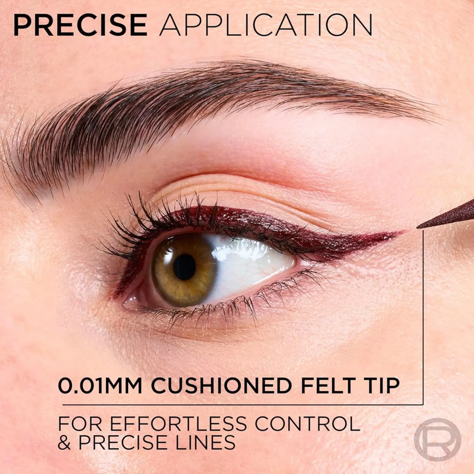 L'Oréal Paris Haute Precision Liquid Eyeliner 050 Bordeaux Cashmere