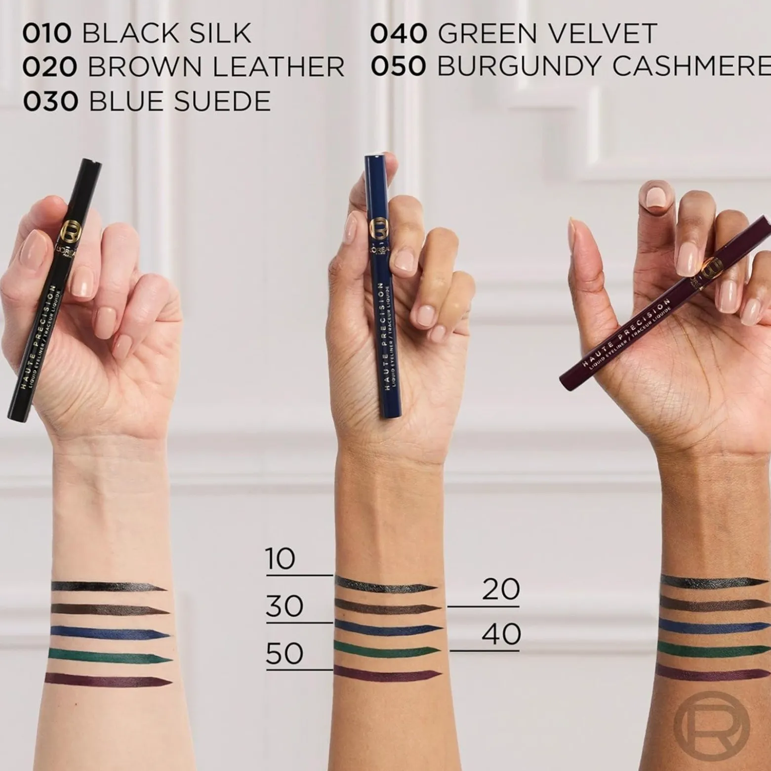 L'Oréal Paris Haute Precision Liquid Eyeliner 050 Bordeaux Cashmere