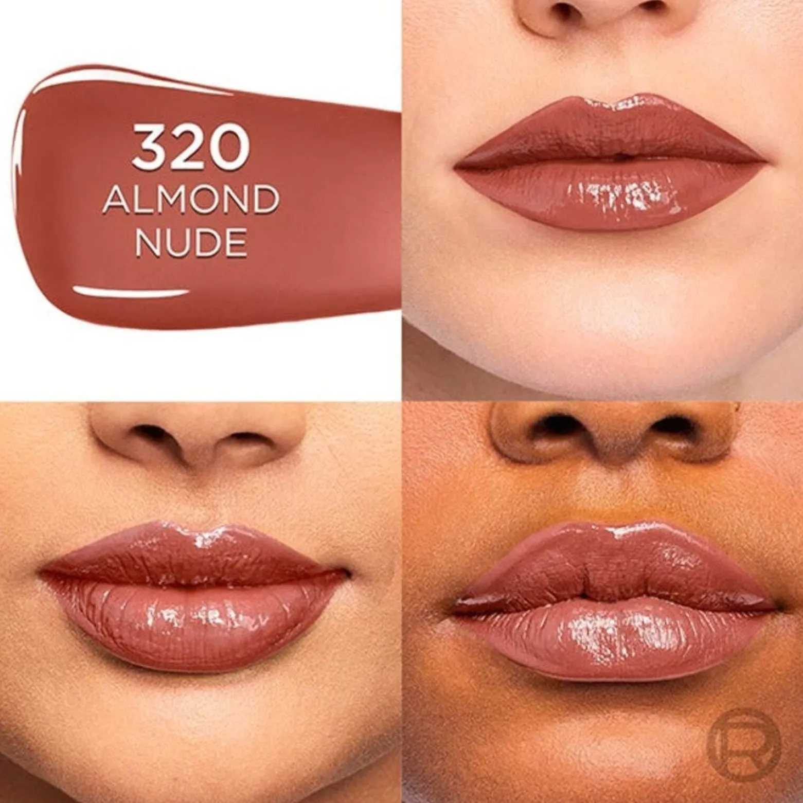 L'Oréal Paris Infallible Laque Resistance Liquid Lipstick 320 Almond Nude 4.3ml (0.14floz)