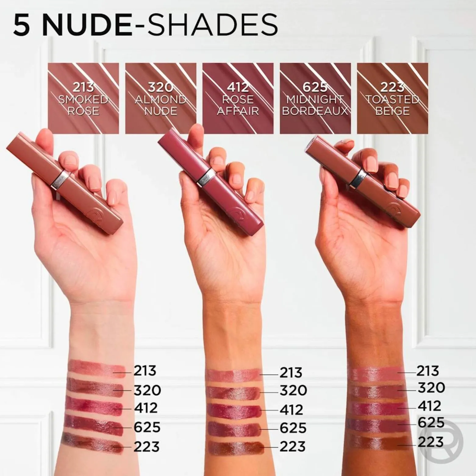 L'Oréal Paris Infallible Laque Resistance Liquid Lipstick 213 Smocked Rose 4.3ml (0.1floz)