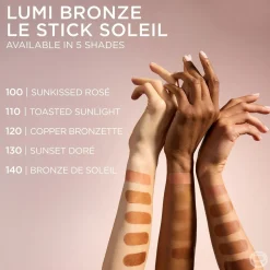 L'Oréal Paris Lumi Bronze Le Stick Soleil Bronzer 110 Toasted Sunlight 9g (0.31oz)