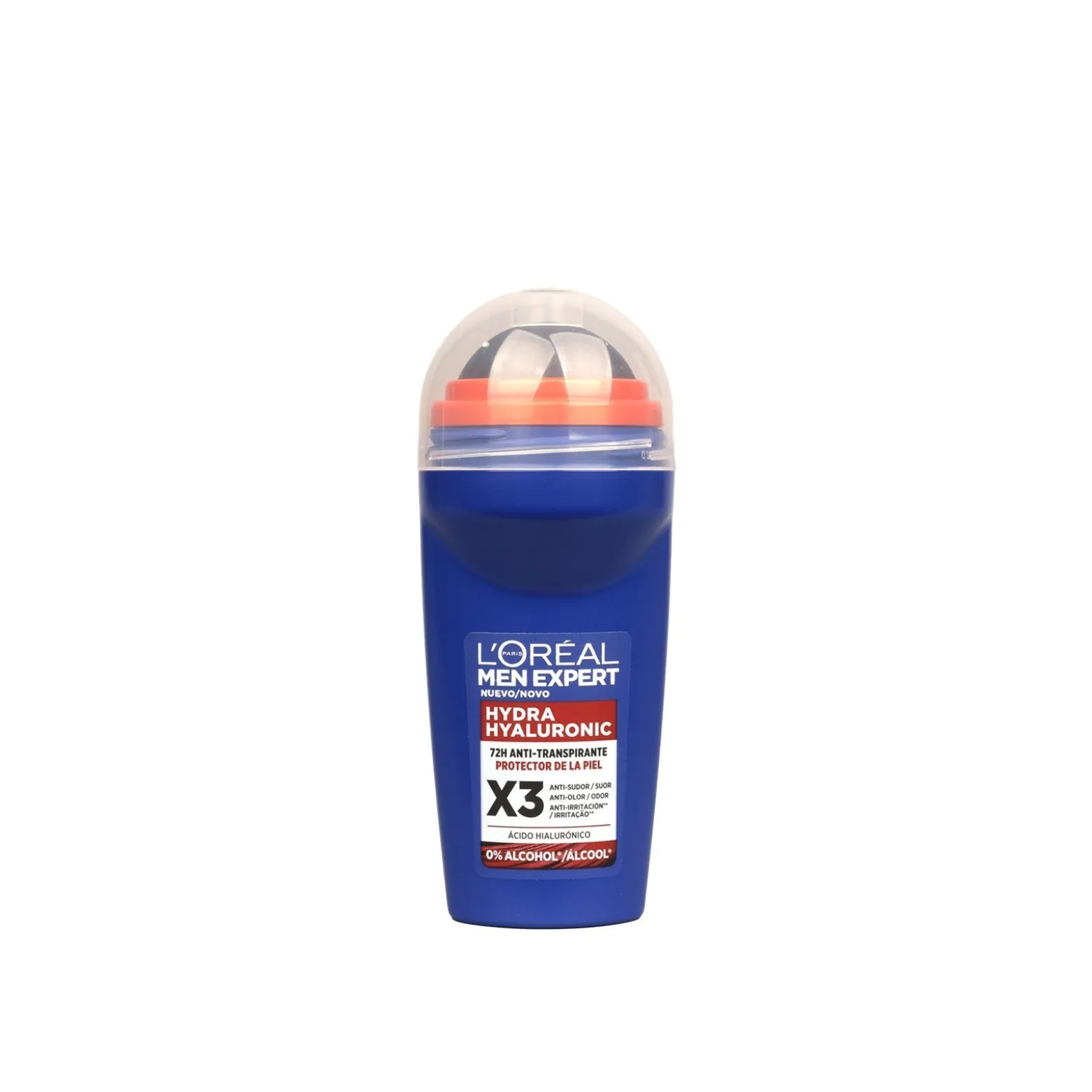 L'Oréal Paris Men Expert Hydra Hyaluronic 72h Anti-Perspirant Deodorant Roll-On 50ml (1.69floz)