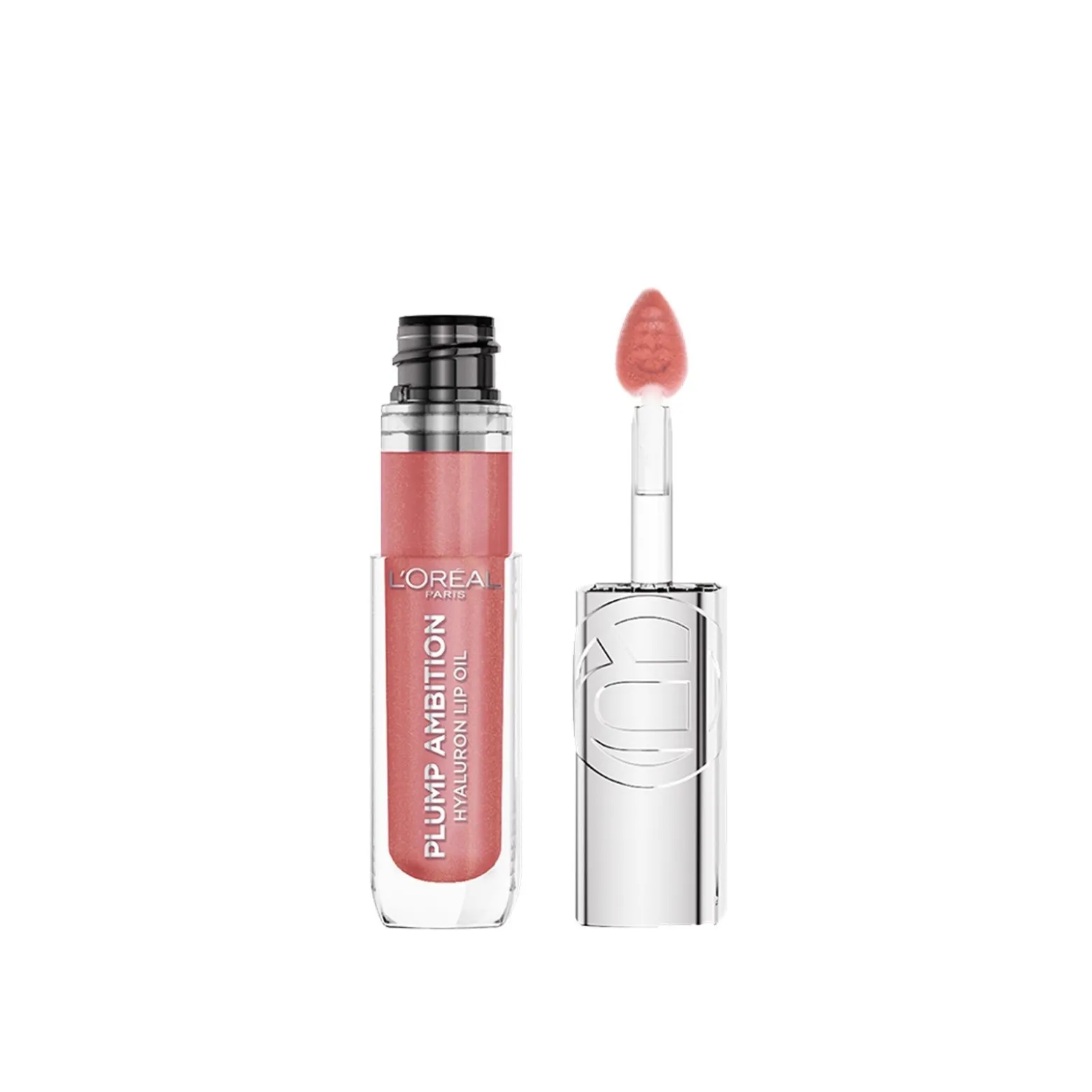 L'Oréal Paris Plump Ambition Hyaluron Lip Oil 650 Nude Macaron 5ml (0.16floz)
