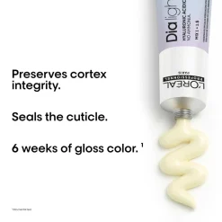 L'Oréal Professionnel Dia Light Hyaluronic Acidic Gloss Color Demi-Permanent Hair Dye 7.3 Golden Blonde 60ml (2.02floz)