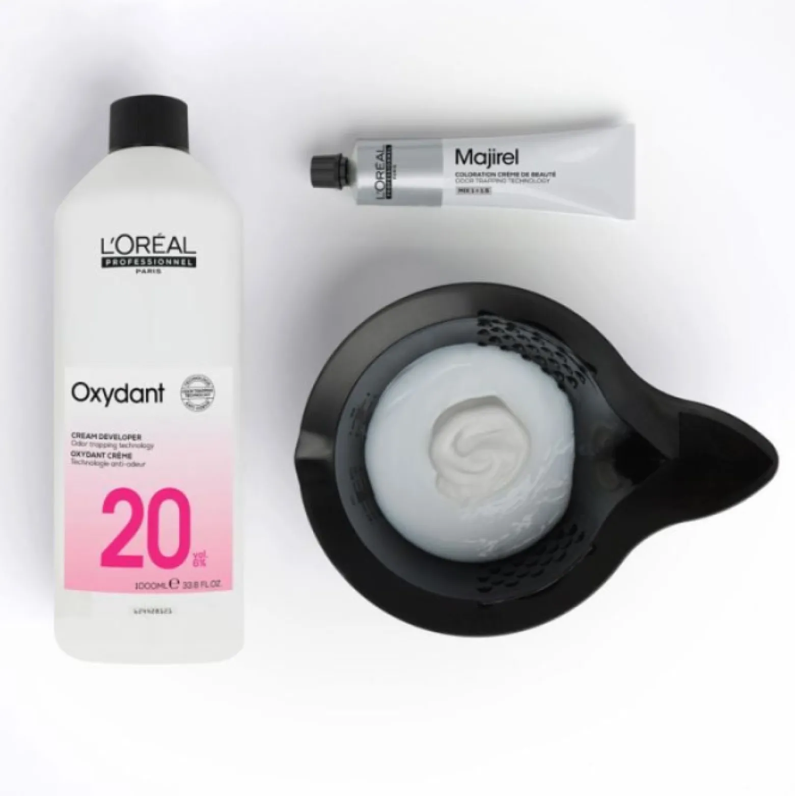 L'Oréal Professionnel Majirel Permanent Hair Dye 6.64 Dark Blonde Copper Red 60ml (2.02floz)