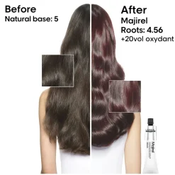 L'Oréal Professionnel Majirel Permanent Hair Dye 4.45 Copper Mahogany Brown 60ml (2.02floz)