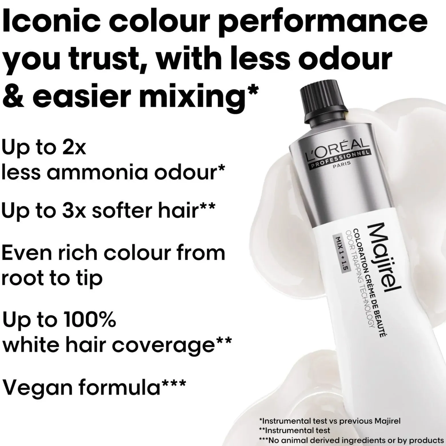 L'Oréal Professionnel Majirel Permanent Hair Dye 4.0 Deep Brown 60ml (2.02floz)
