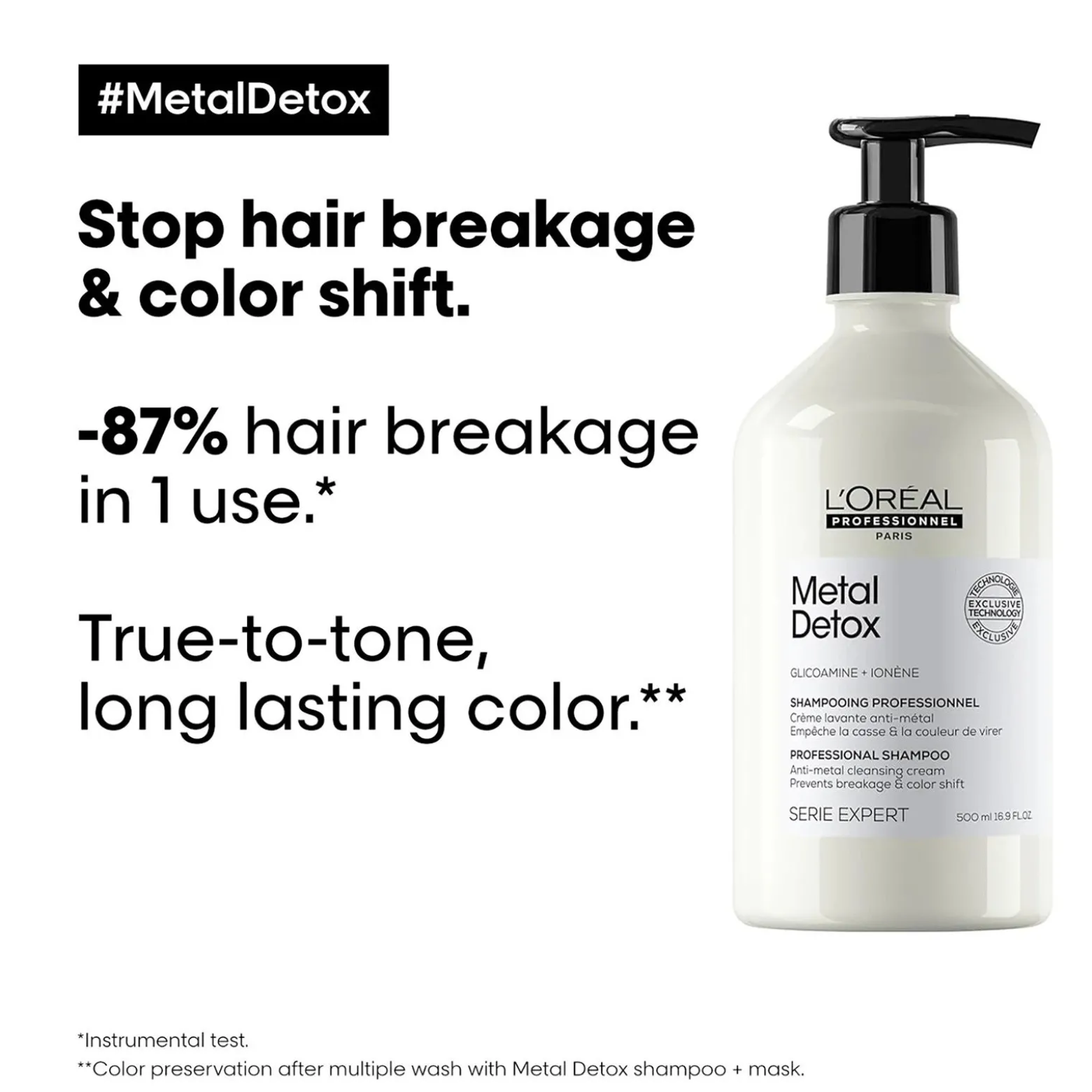 L'Oréal Professionnel Série Expert Metal Detox Shampoo 1.5L (50.72fl oz)