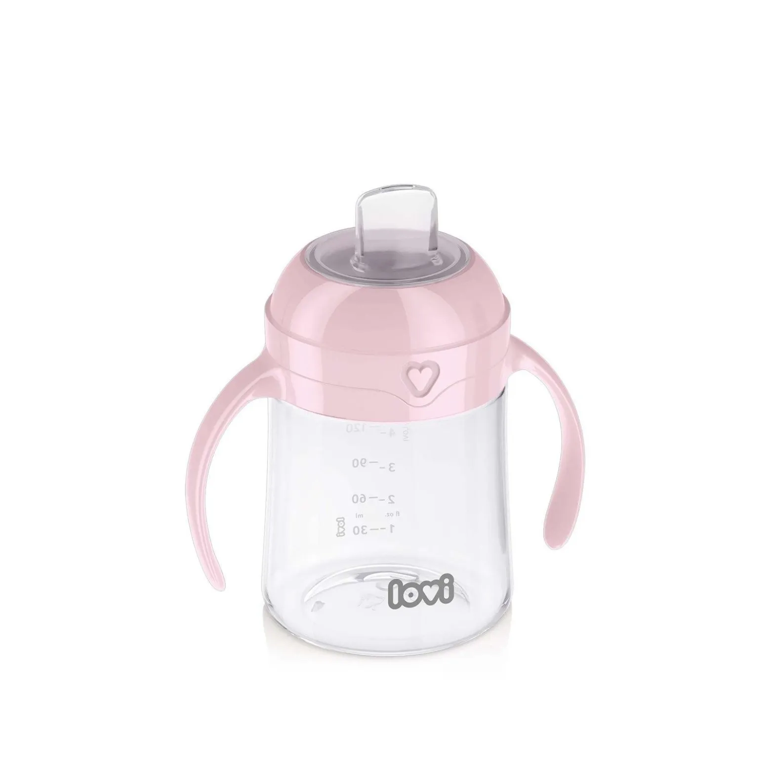 LOVI First Cup with Spout 6m+ Pink 150ml (5.07floz)