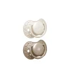 LOVI Harmony Girl Silicone Dynamic Soother 3-6m Beige x2