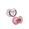 LOVI Indian Summer Silicone Dynamic Soother 18m+ Pink x2