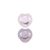 LOVI Prime Silicone Dynamic Soother 6-18m Lilac/Violet x2