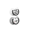 LOVI Salt & Pepper Silicone Dynamic Soother 6-18m x2