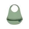 LOVI Silicone Bib with Pocket Pistachio​