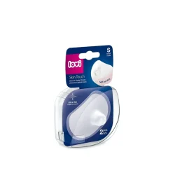 LOVI Skin Touch Silicone Nipple Shields S x2