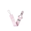 LOVI Soother Clip with Ribbon Pink