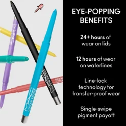 M.A.C Cosmetics Color Excess Gel Pencil Eyeliner Perpetual Shock! 0.35g (0.01oz)