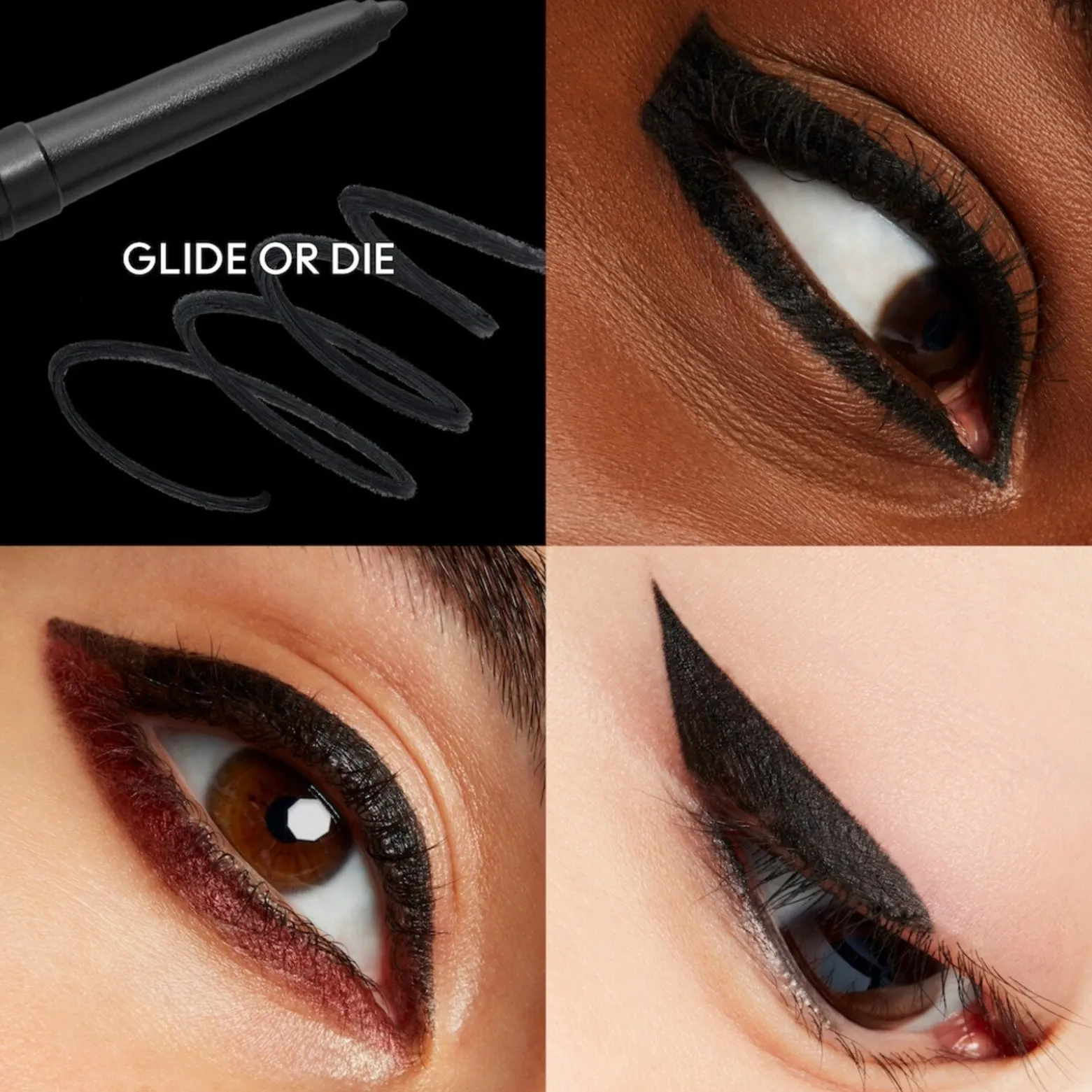 M.A.C Cosmetics Color Excess Gel Pencil Eyeliner Glide Or Die 0.35g (0.01oz)